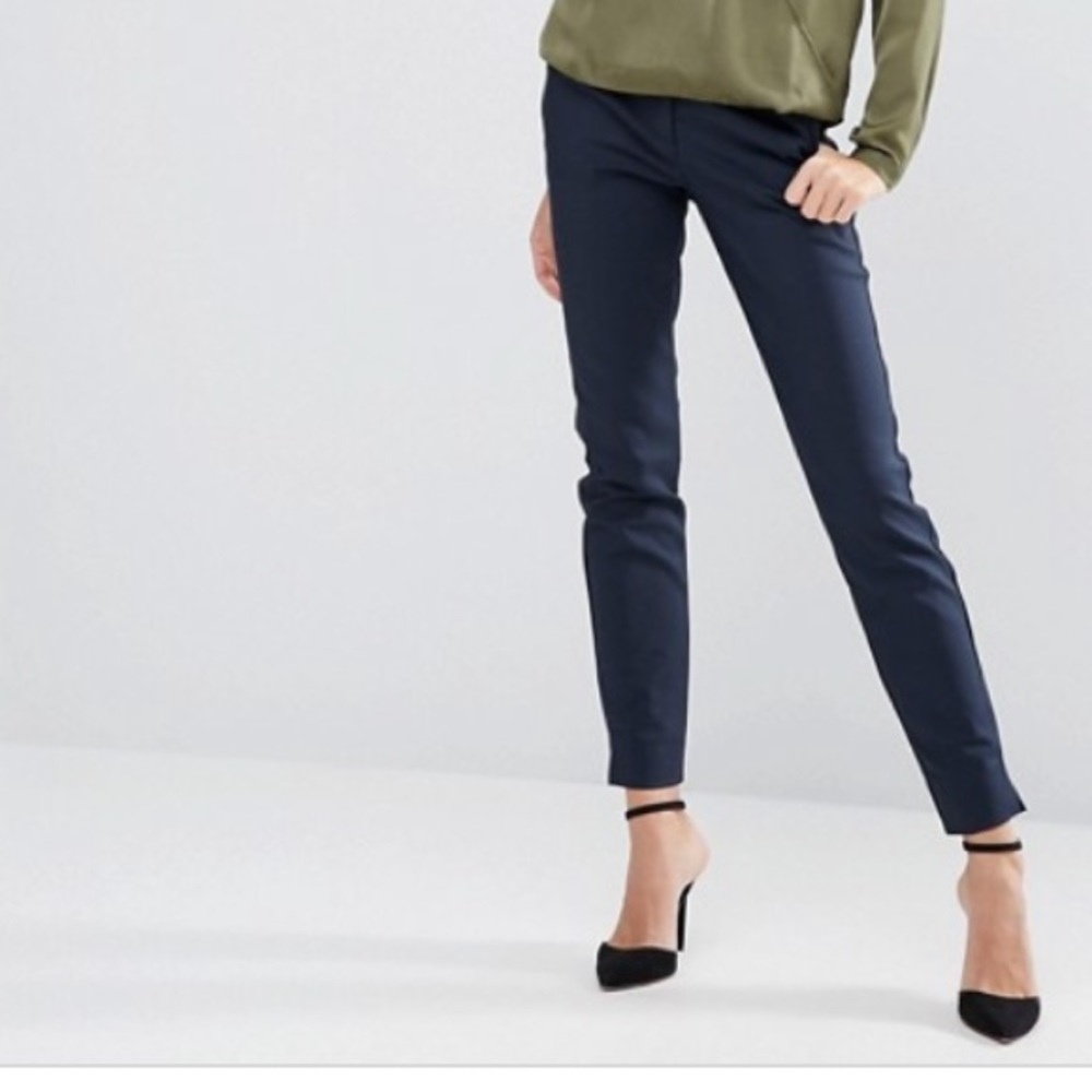 Y.A.S Ecco Cigarette Pant Navy